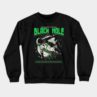 The Internet's Black Hole // Wasting Time Online Crewneck Sweatshirt